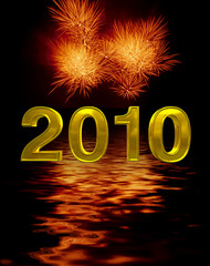 new years 2010 fireworks