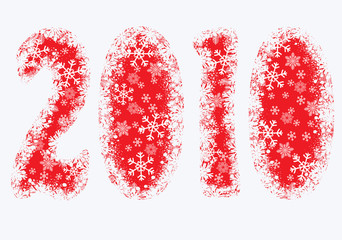 Vector Christmas & New-Year's greeting card