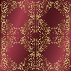 Seamless floral background. Vector illustration.