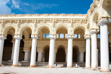 Thirumalai Nayak Palace, Madurai, India,