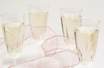 Champagne glasses