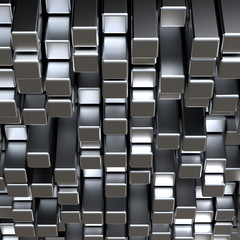 Obraz premium 3d metal bars