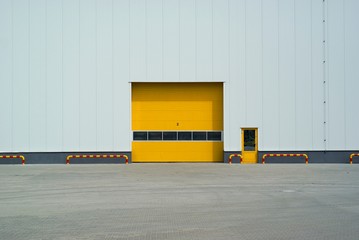 yellow gate