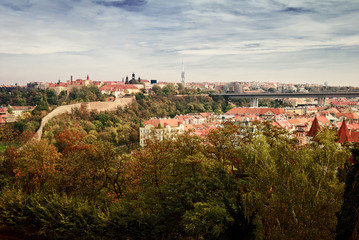 Fototapeta na wymiar View on Prague. Czech Republic