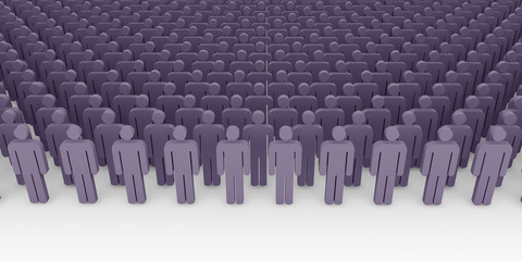 Fototapeta premium Teamwork 3D Render
