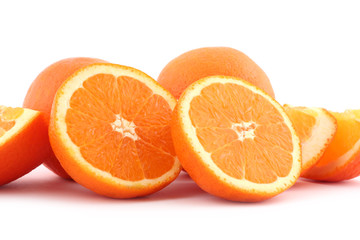 Ripe oranges