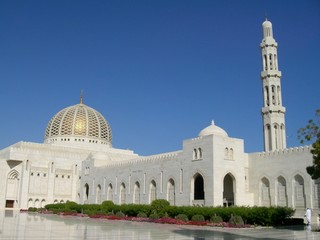 Fototapeta na wymiar Moschee Muscat, Oman