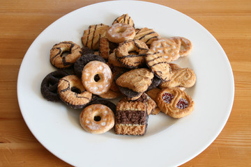 feines Kaffeegebäck