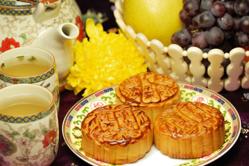 Chinese famous food--Moon cake