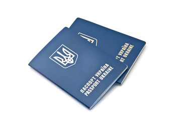 Two International Ukrainian passports