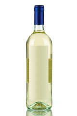 Bottle of white wine