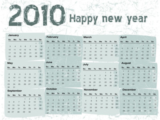 2010 Calendar