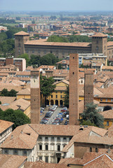 aerial view of Pavia