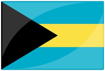 drapeau glassy bahamas flag