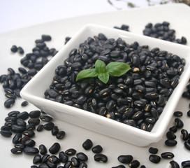 schwarze bohnen