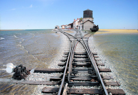 la gare de la plage