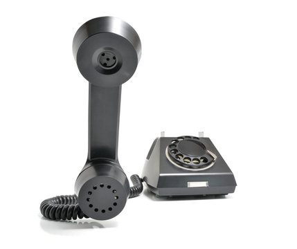 telephone with the taken off Handset