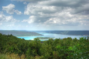 eaux du lac de st croix