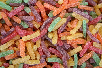 Fruchtgummi mit Zucker