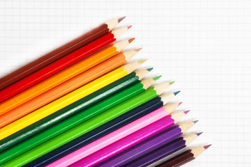 Multicolored pencils