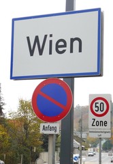 Ortstafel Wien