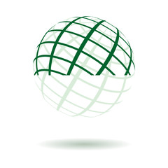 green striped globe