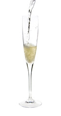 Champagne glass celebration
