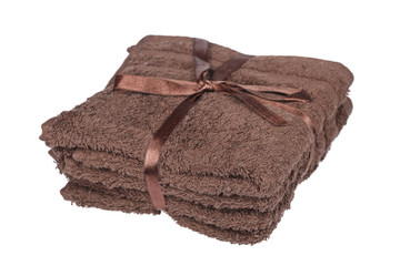 Brown towels