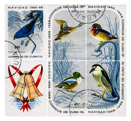 Christmas release of postage stamps