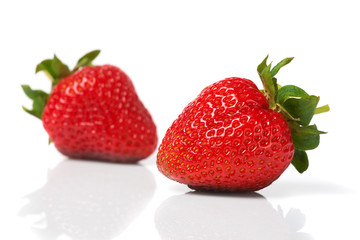 Fresh and tasty strawberries