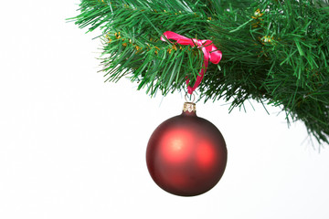 Christmas tree decorations.