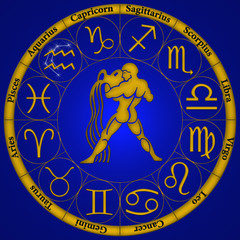 Tierkreiszeichen - Wassermann
