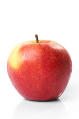 Fresh apple isolated on a white.