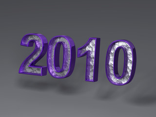 Logo 2010 violet et cristal