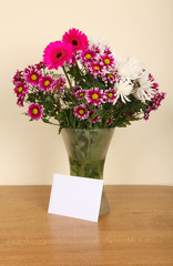 Flower and Card Gift