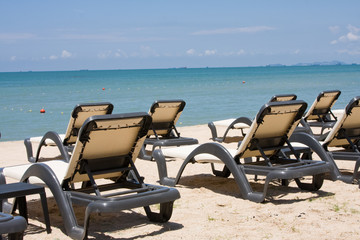Beach on a sunny day.