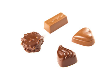 sweet chocolate bombon