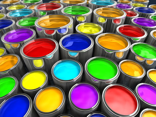 Paint cans