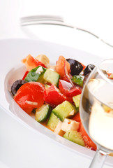 greek salad.