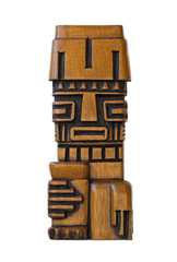 Peruvian wood carving