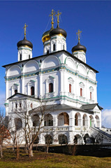 Fototapeta na wymiar church in Joseph-Volokolamsk monastery, Russia