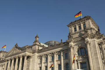 Fototapeta na wymiar Reichstag Berlin