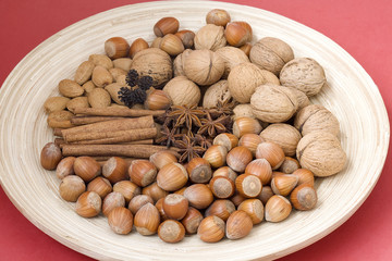 nuts and spices