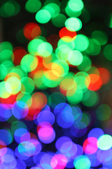 Christmas bokeh background