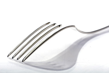 fork isolated on white background