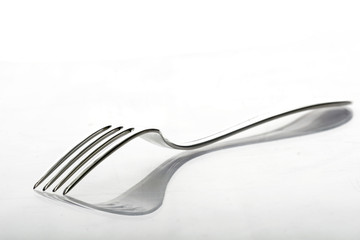 fork isolated on white background