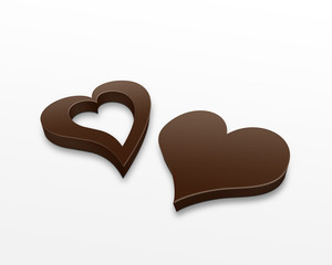 chocolate hearts