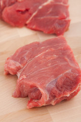 Freash raw meat