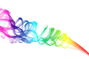 Colorful Rainbow Smoke