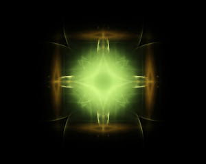 Obraz premium Abstract green background